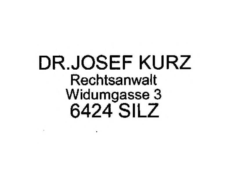 Dr. Kurz