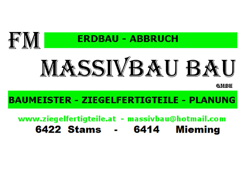 Massivbau